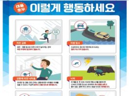 태풍 호우 이렇게 대처하세요
