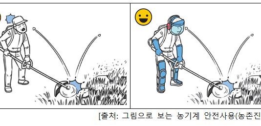 예초기 사고 주의!!