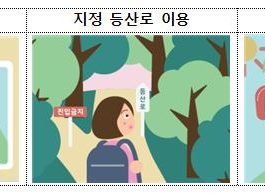 변덕스러운 여름 날씨, 산행 시 안전사고 주의!